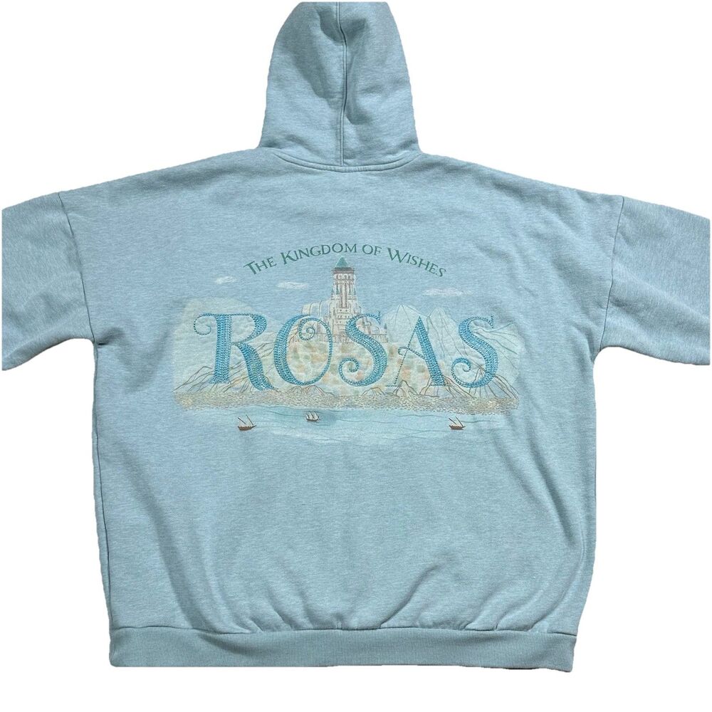 2024 Disney Parks Wish Movie Hoodie Sweatshirt 3XL KINGDOM OF WISHES Double Side